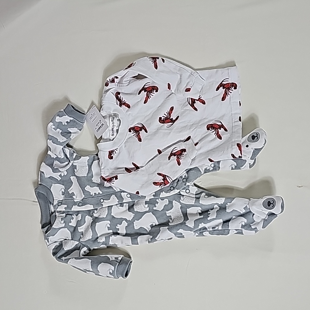 Carter's just one baby onesie. Size 3M & thingamajigiest4kids t-shirt